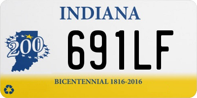 IN license plate 691LF