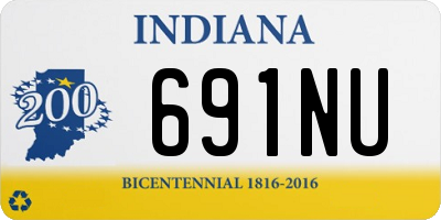 IN license plate 691NU