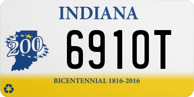 IN license plate 691OT