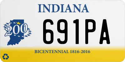 IN license plate 691PA