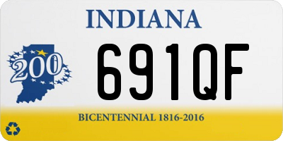 IN license plate 691QF