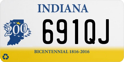 IN license plate 691QJ