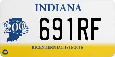 IN license plate 691RF