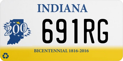 IN license plate 691RG