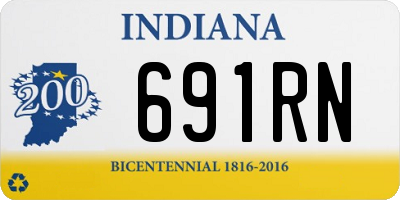 IN license plate 691RN