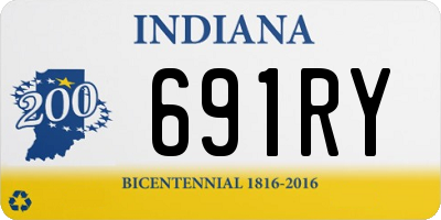 IN license plate 691RY