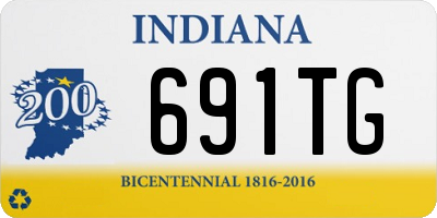 IN license plate 691TG