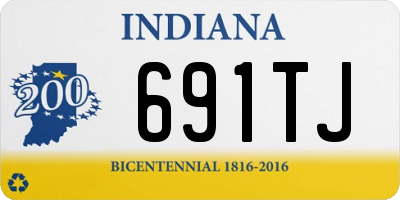 IN license plate 691TJ