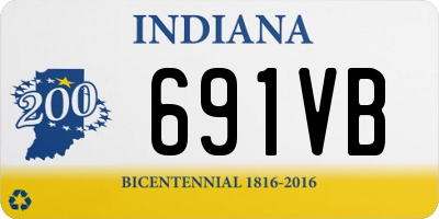 IN license plate 691VB