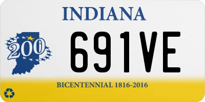 IN license plate 691VE