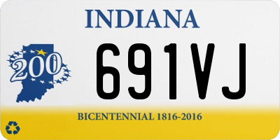 IN license plate 691VJ