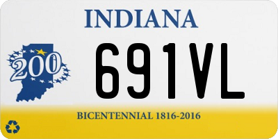 IN license plate 691VL