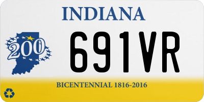 IN license plate 691VR