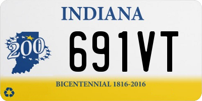 IN license plate 691VT