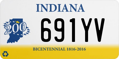 IN license plate 691YV