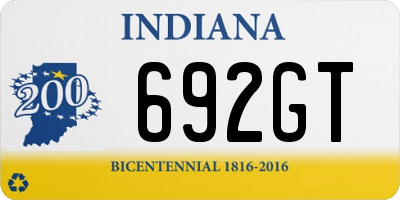 IN license plate 692GT