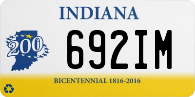 IN license plate 692IM