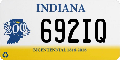 IN license plate 692IQ