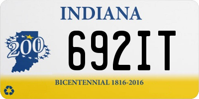 IN license plate 692IT