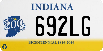 IN license plate 692LG