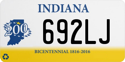 IN license plate 692LJ