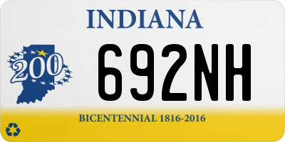 IN license plate 692NH