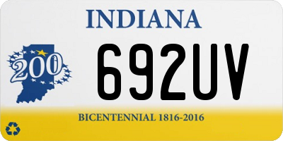 IN license plate 692UV