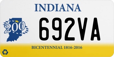 IN license plate 692VA
