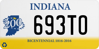 IN license plate 693TO