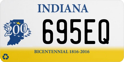 IN license plate 695EQ