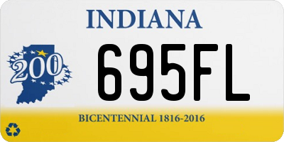 IN license plate 695FL