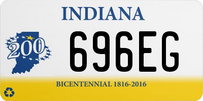 IN license plate 696EG