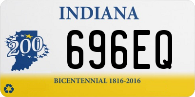 IN license plate 696EQ