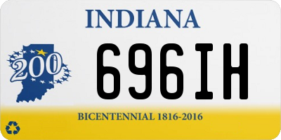 IN license plate 696IH