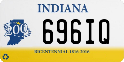 IN license plate 696IQ