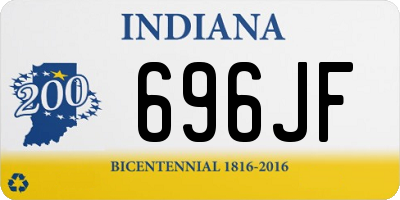 IN license plate 696JF