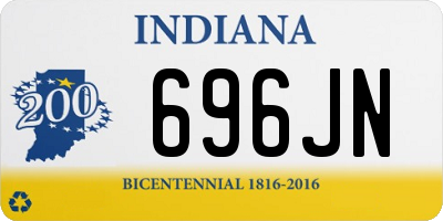 IN license plate 696JN