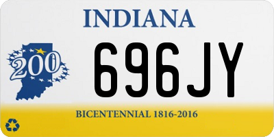 IN license plate 696JY