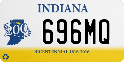 IN license plate 696MQ