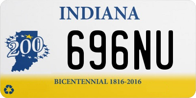 IN license plate 696NU