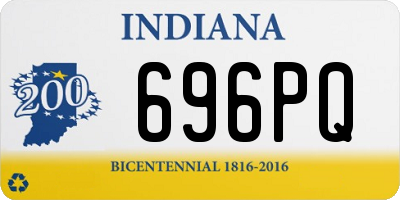 IN license plate 696PQ