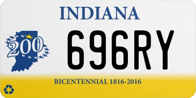 IN license plate 696RY