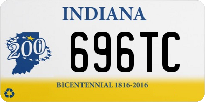 IN license plate 696TC