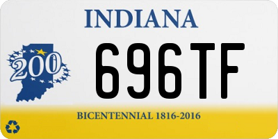 IN license plate 696TF