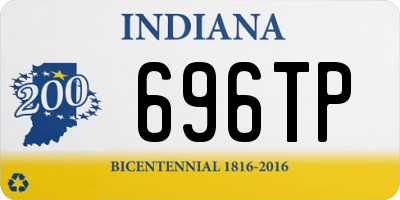 IN license plate 696TP