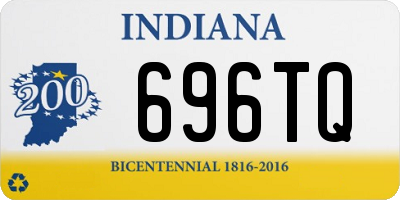 IN license plate 696TQ