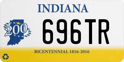 IN license plate 696TR