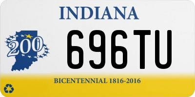 IN license plate 696TU