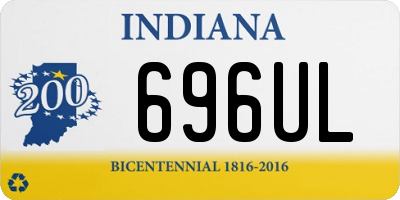 IN license plate 696UL