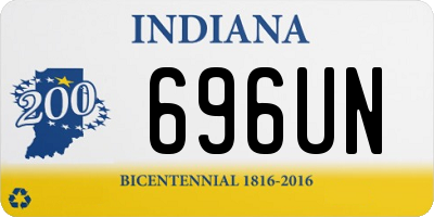 IN license plate 696UN